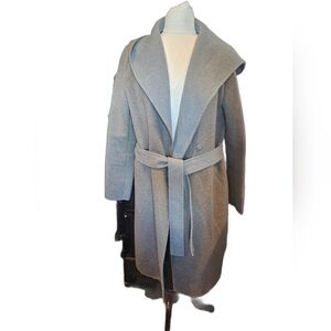 Elegant Gray Women's Coat